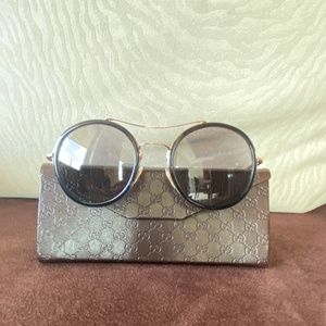 Gucci Round-Fame Sunglasses